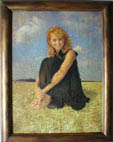 Coloured photograph on canvas in the authorīs frame, 40 x 30 cm, photo by Zdena Bartíková